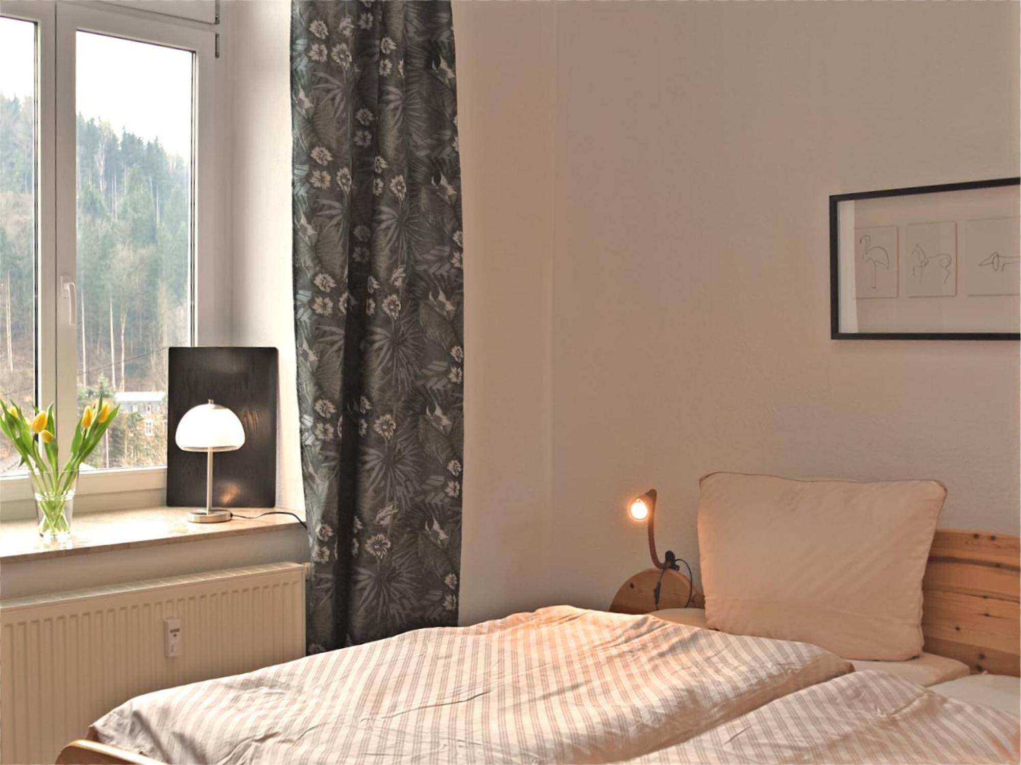 Alluring Villa In Grunhainichen Borstendorf With Garden Leubsdorf Exterior photo